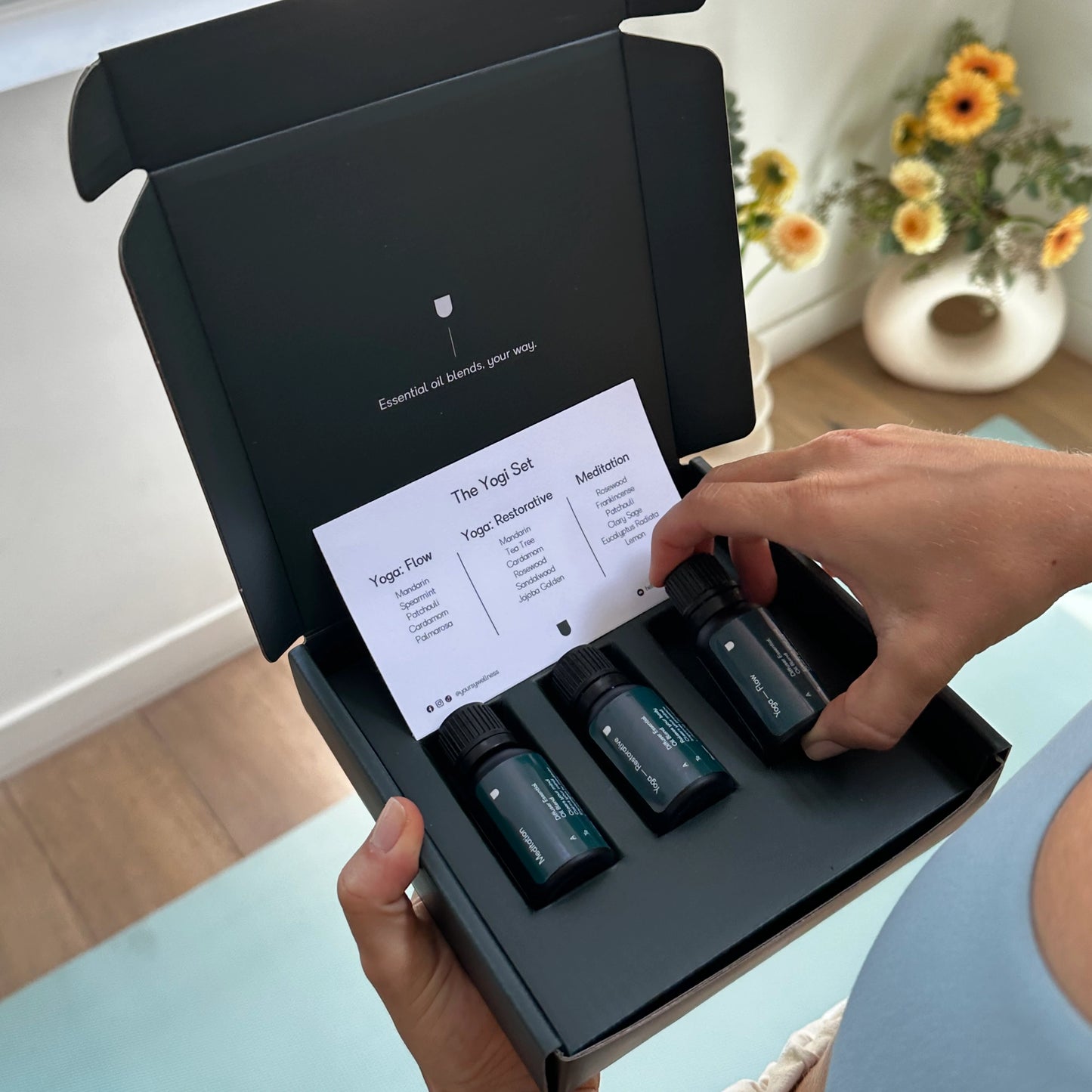 yoga aromatherapy trio Yoursy